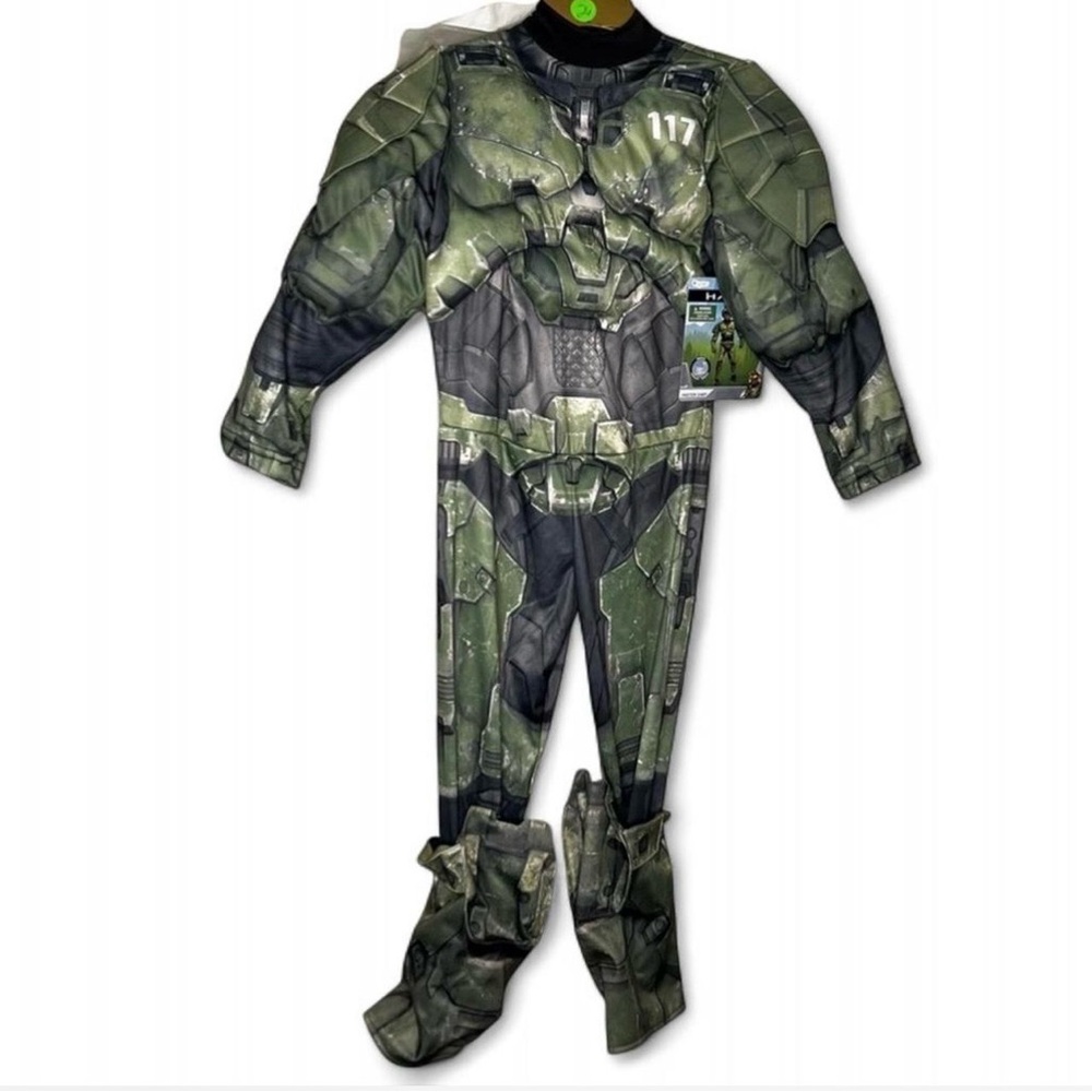 HALO Master Chief Kids Costume Size Large (10-12)